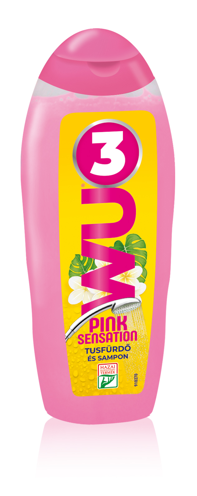 WU3 2in1 Pink Sampon és Tusfürdő 280ml